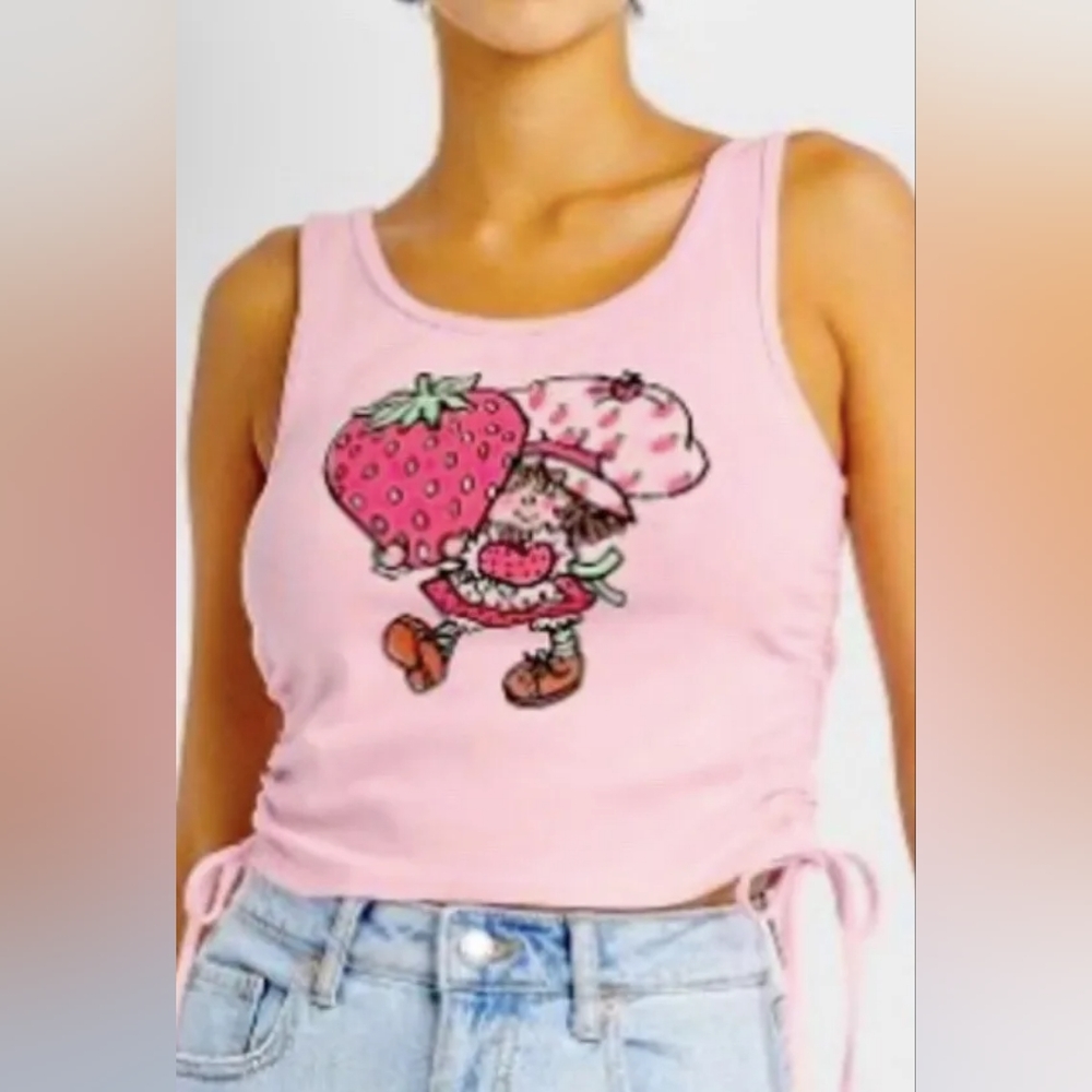Strawberry Shortcake Crop Top